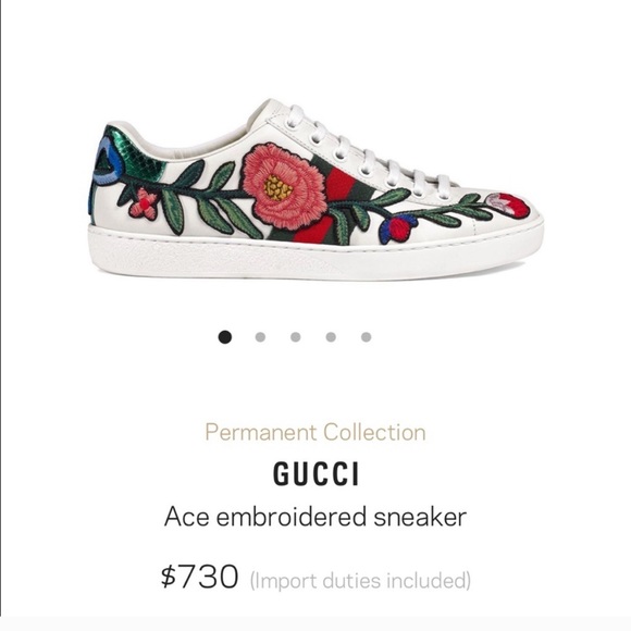 Gucci floral shoes - Picture 3 of 12